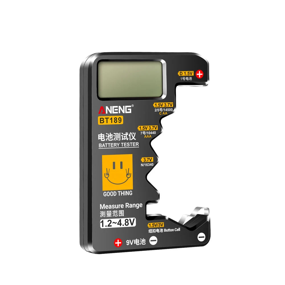 ANENG BT189 Button Cell Battery Tester Universal Household