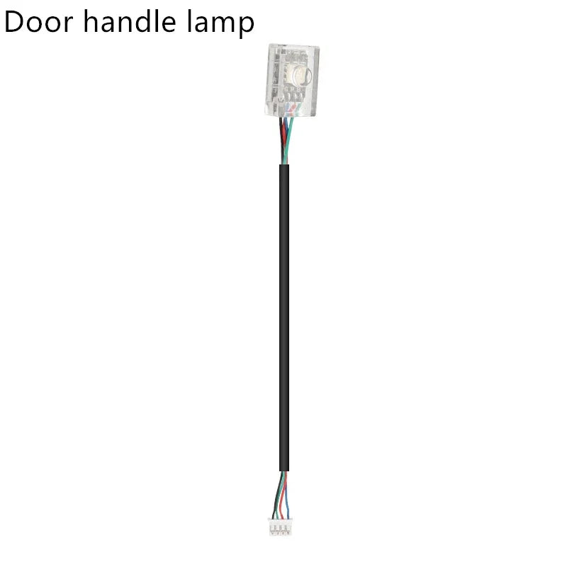 6/18 in 1 RBG 64 Color Car Ambient Lights Interior Acrylic Strip Light