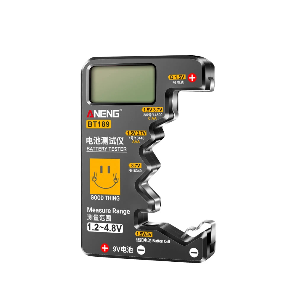 ANENG BT189 Button Cell Battery Tester Universal Household