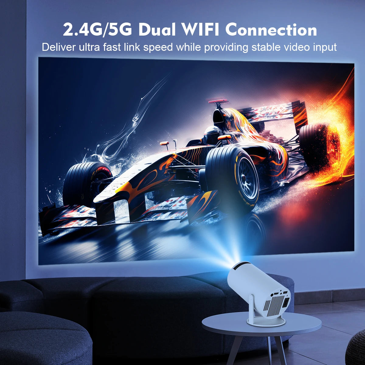 Magcubic Projector HY300 PRO 4K Android 11 Dual Wifi6
