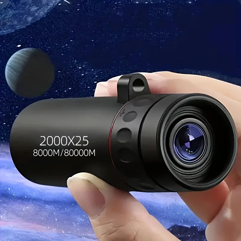 2025 2000X25 HD Monocular Telescope, Compact Portable for Travel