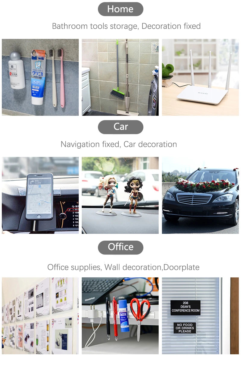 1/2/3/5M Nano Tape Double Sided Tape Transparent Reusable