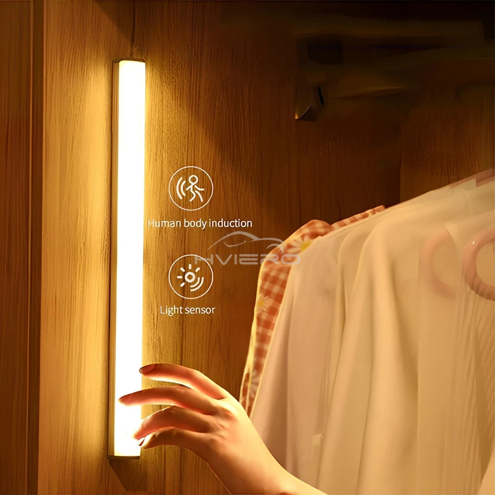 Motion Sensor Light Cabinet Wardrobe Lamp Staircase Backlight For Kitchen LED