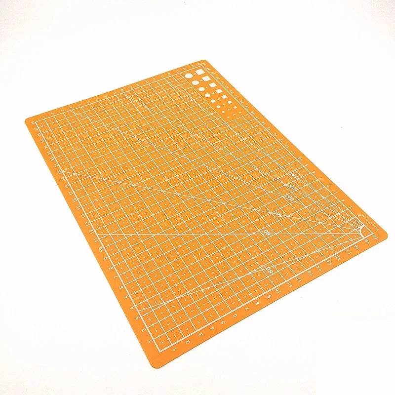 A3 A4 A5 PVC Cutting Mat Workbench Patchwork Sewing Manual DIY Knife Engraving Leather Cutting Board Single Side Underlay
