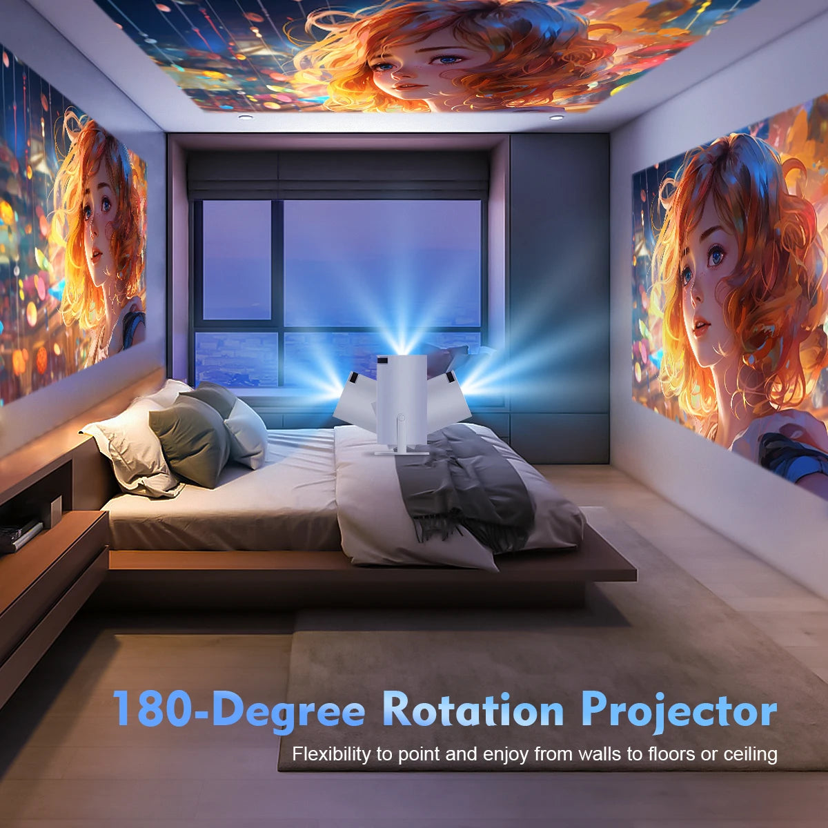 Magcubic Projector HY300 PRO 4K Android 11 Dual Wifi6