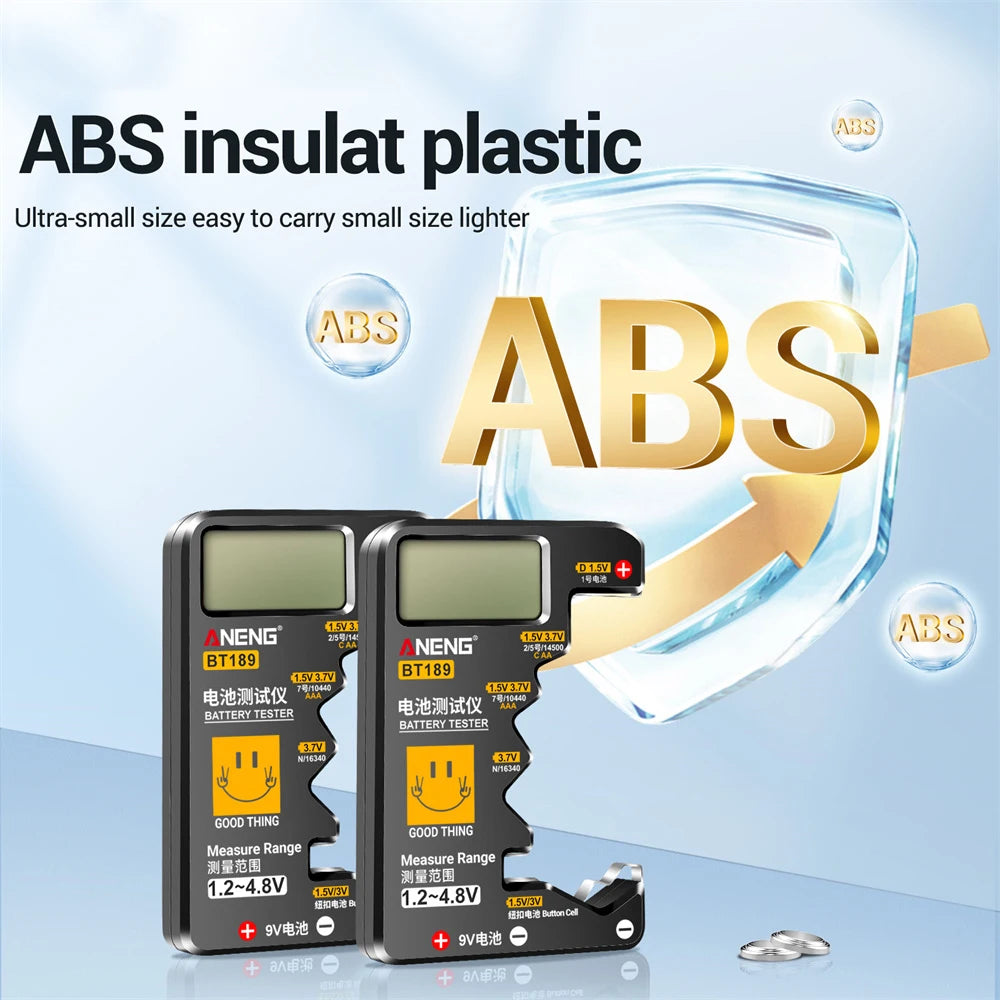 ANENG BT189 Button Cell Battery Tester Universal Household