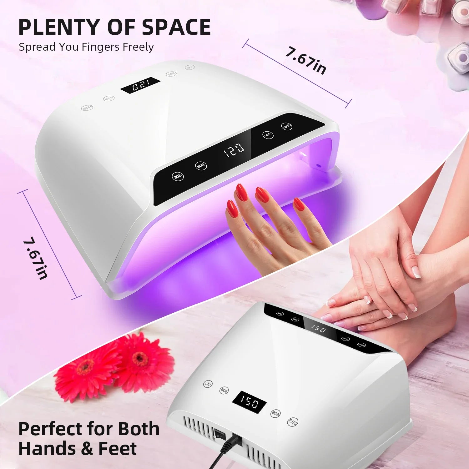 UV LED Professional Nail Drying Lamp