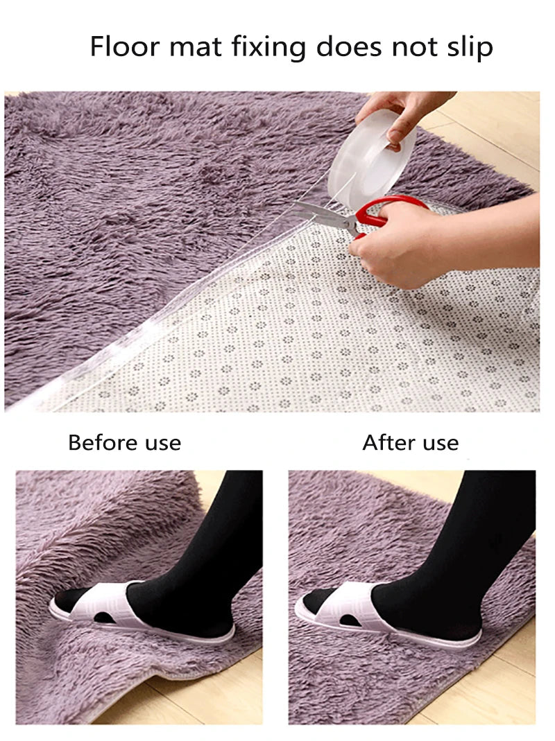 1/2/3/5M Nano Tape Double Sided Tape Transparent Reusable