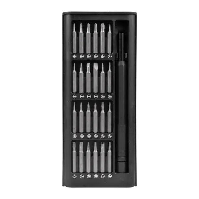 25 In 1 Screwdriver Set Precision Magnetic Screw Driver Bits Mini Tool Case Dismountable For Smart Home PC Phone Repair