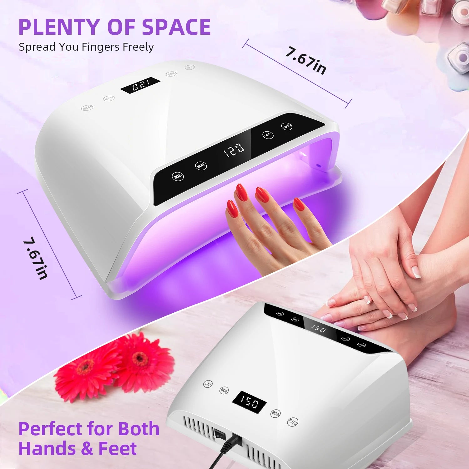 UV LED Professional Nail Drying Lamp
