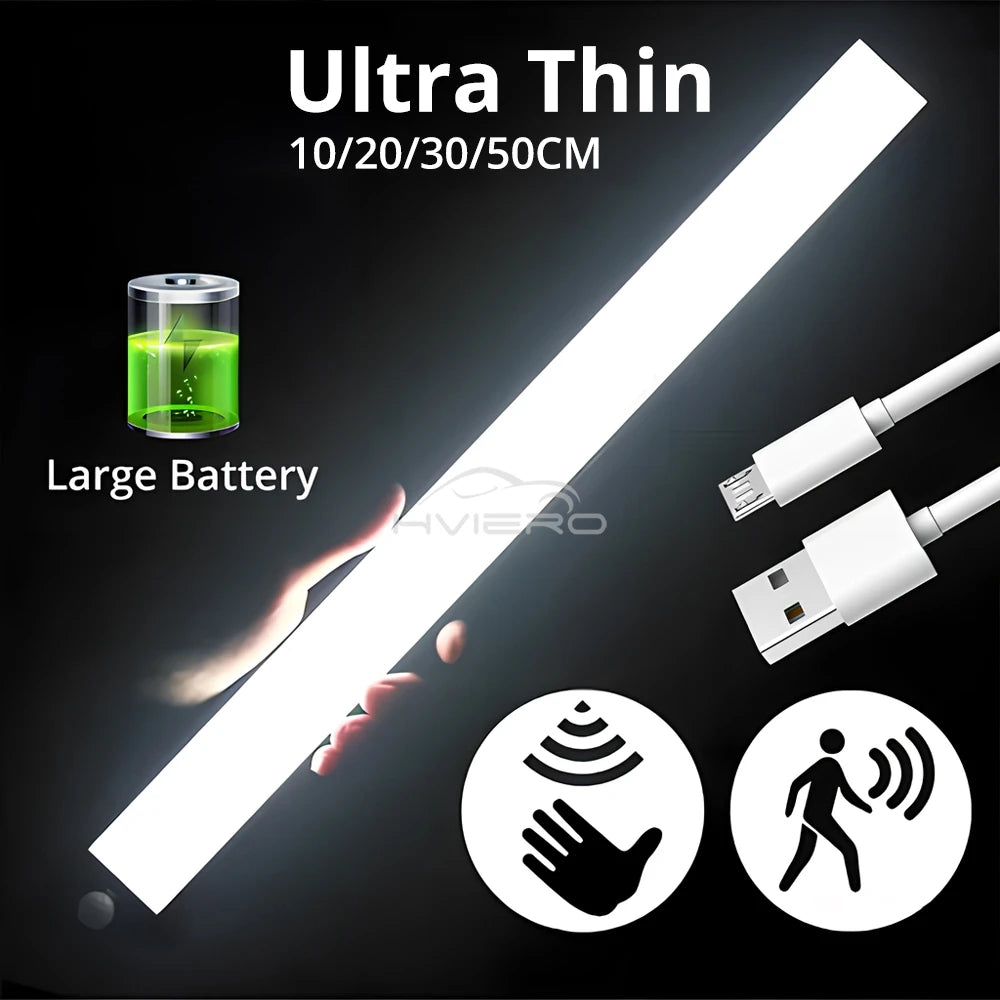 Motion Sensor Light Cabinet Wardrobe Lamp Staircase Backlight For Kitchen LED