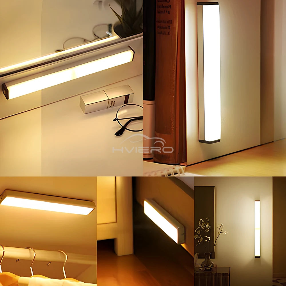 Motion Sensor Light Cabinet Wardrobe Lamp Staircase Backlight For Kitchen LED