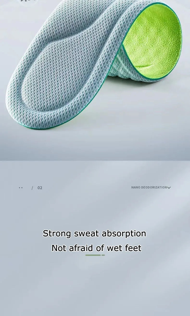 Sports Deodorant Insoles for Shoes - limited offer