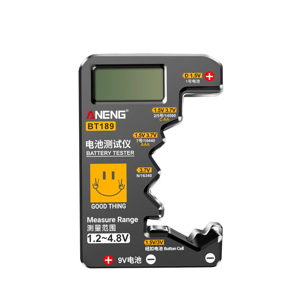ANENG BT189 Button Cell Battery Tester Universal Household