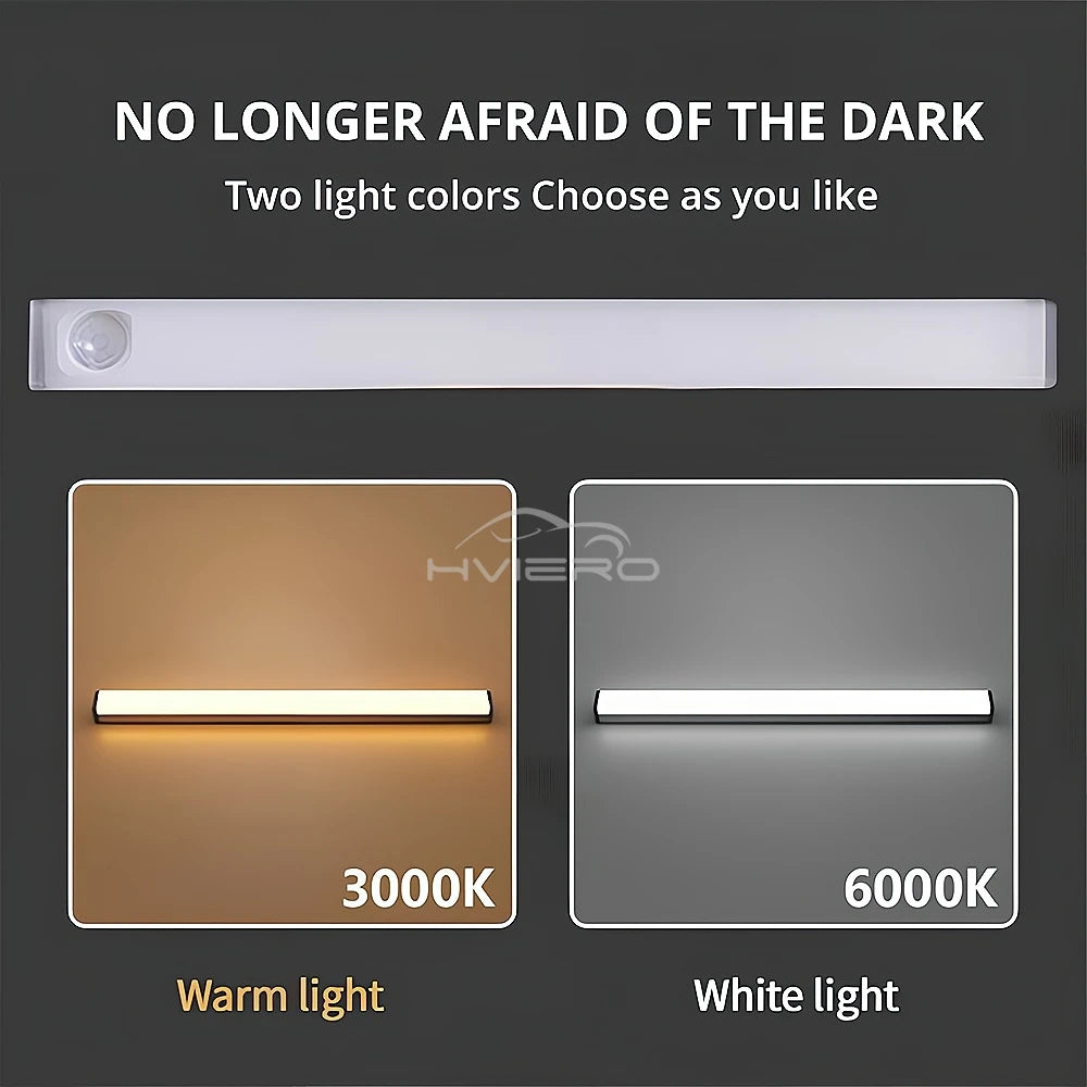 Motion Sensor Light Cabinet Wardrobe Lamp Staircase Backlight For Kitchen LED