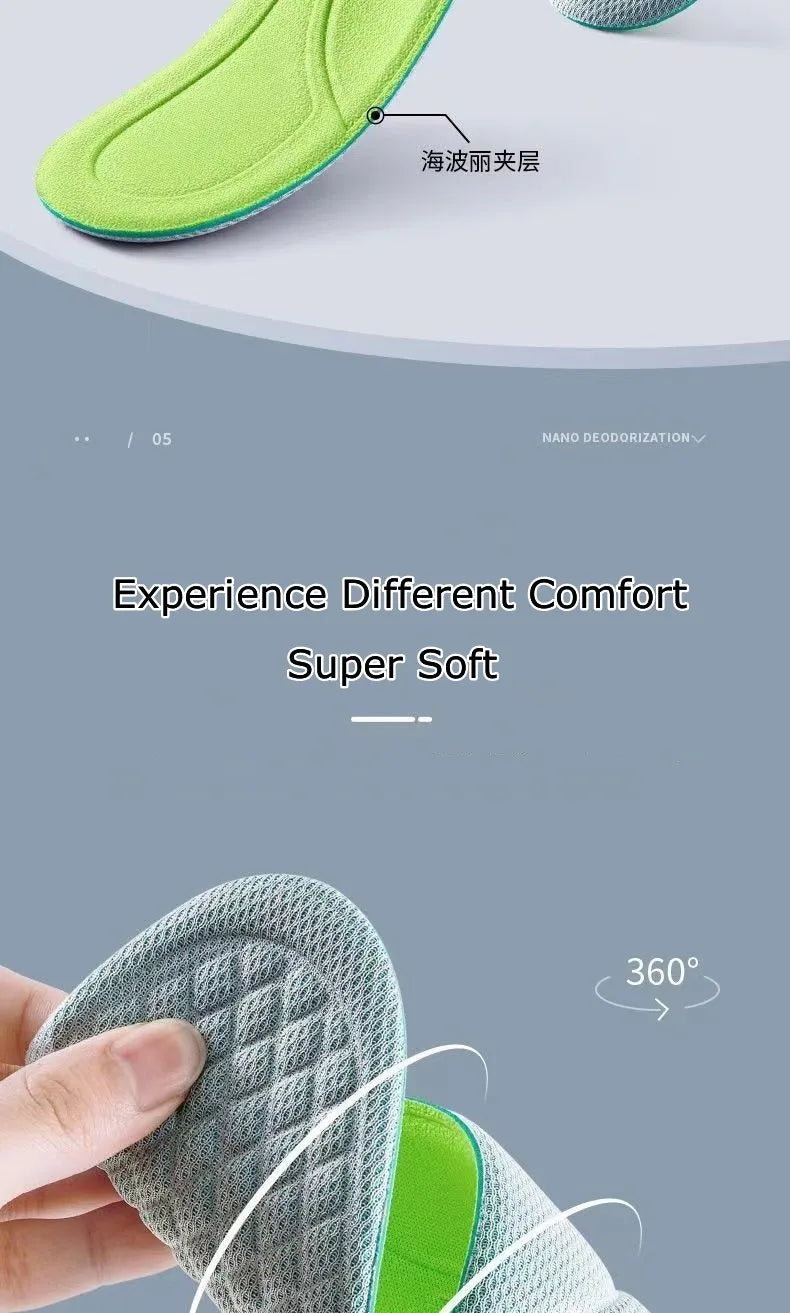 Sports Deodorant Insoles for Shoes - limited offer