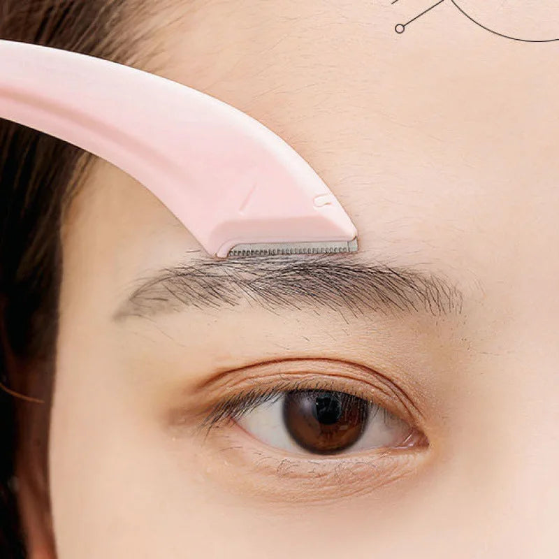 Eyebrow Trimming Knife Face Razor For Women Eyebrow Scissors