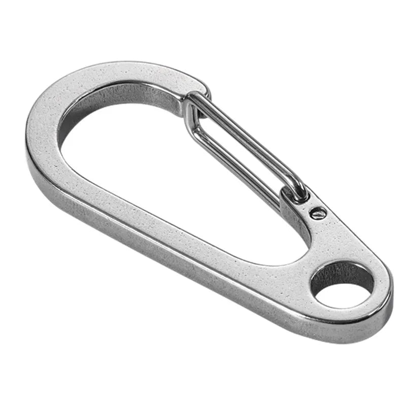 3PCS 304 Stainless Steel Spring Buckle Tool Key Chain Ring Holder Men Women Car Keychain Metal Keyring Key Accessorities Q24