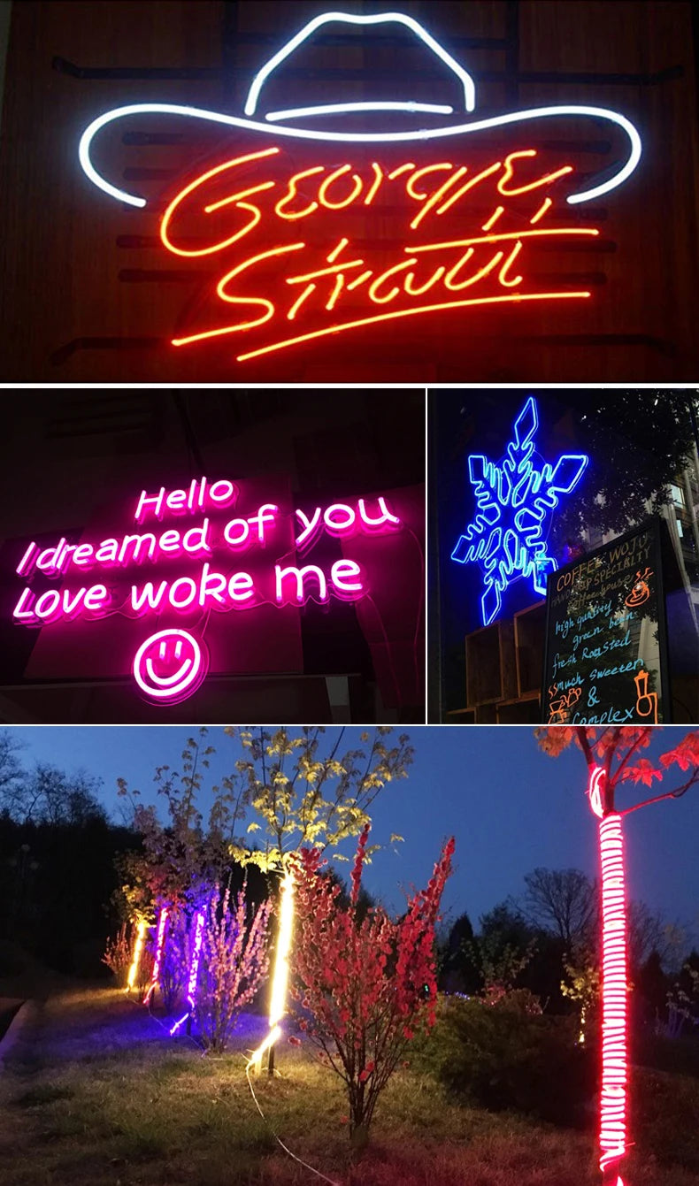 Bluetooth WIFI Led strip 5m 3m 2m 1m RGB Neon Light work for Tuya Smart Life  220V 110V to 12V fita led lamp home decoration