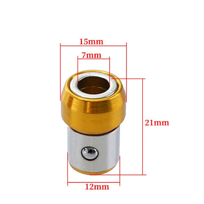7mm Metal Strong Magnetic Ring Magnetizer Screw Electric Phillips Screwdriver Bits /Color Random