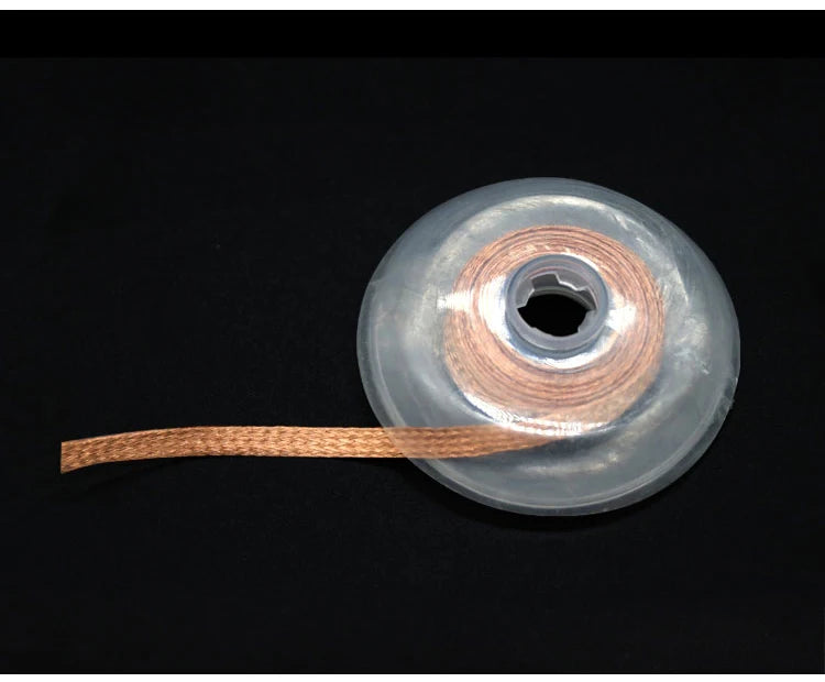 Desoldering Braid Welding Solder Remover Wick Wire Lead Cord Flux BGA Repair Tool Width 1.5mm 2mm 2.5mm 3mm 3.5mm 4mm 1.5 meter