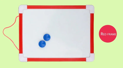 1 pc Kids Whiteboard Dry Wipe Board 5 Colors Frame Mini Drawing Magnetic White board Small Hanging Erase Boards With Pen