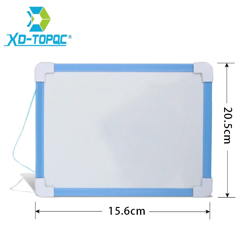 1 pc Kids Whiteboard Dry Wipe Board 5 Colors Frame Mini Drawing Magnetic White board Small Hanging Erase Boards With Pen