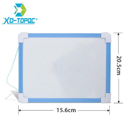 1 pc Kids Whiteboard Dry Wipe Board 5 Colors Frame Mini Drawing Magnetic White board Small Hanging Erase Boards With Pen