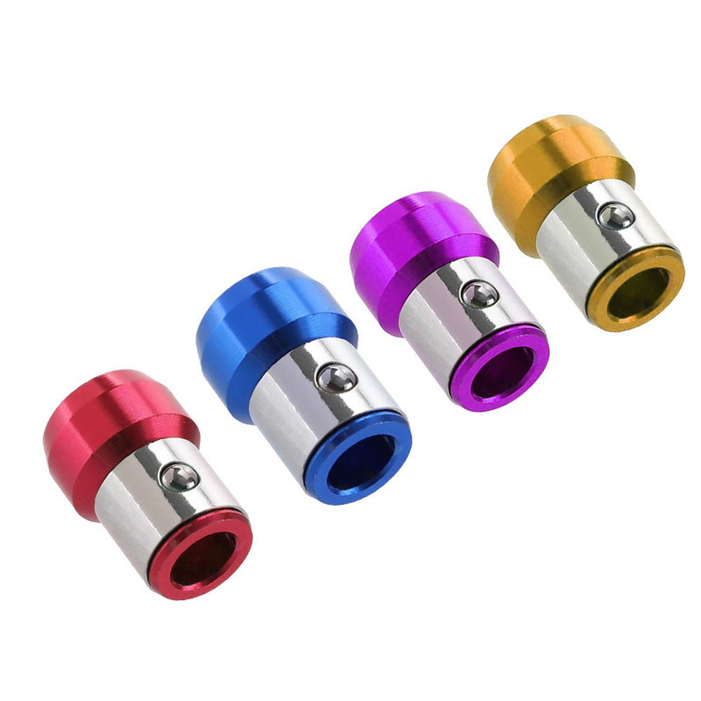 7mm Metal Strong Magnetic Ring Magnetizer Screw Electric Phillips Screwdriver Bits /Color Random