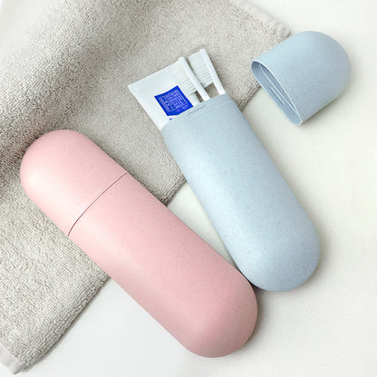 Portable Toothbrush Holder Travel Toothpaste