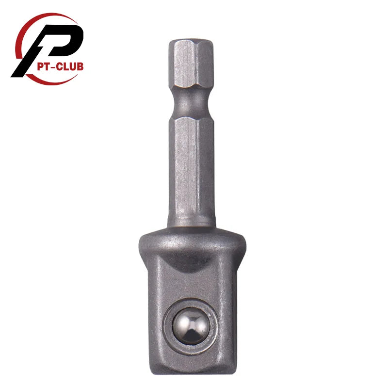 3Pcs Impact Grade Socket Adapter Set Extension Bit 1/4" 3/8" 1/2" Drive Adapt To Power Drill To High Torque Impact Wrench