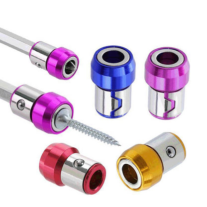 7mm Metal Strong Magnetic Ring Magnetizer Screw Electric Phillips Screwdriver Bits /Color Random