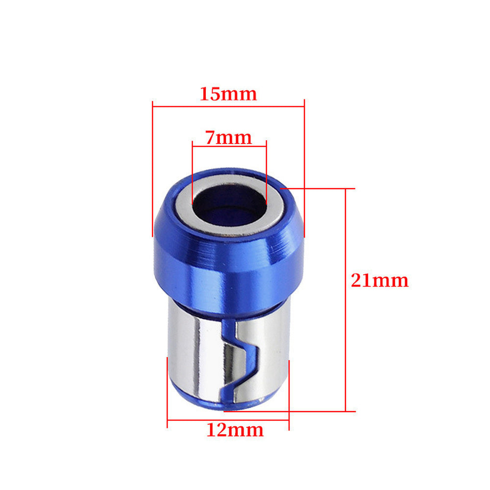 7mm Metal Strong Magnetic Ring Magnetizer Screw Electric Phillips Screwdriver Bits /Color Random