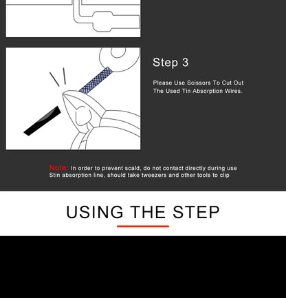 1.5mm 2mm 2.5mm 3mm 3.5mm Width 1.5M Length Desoldering Braid Welding Solder Remover Wick Wire Lead Cord Flux BGA Repair Tool