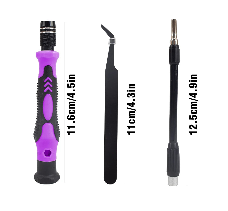115 in 1 Precision Screwdriver Set Multifunctional Magnetic Repair Tools Kit for Computer Laptop Phone MacBook Household Repairs