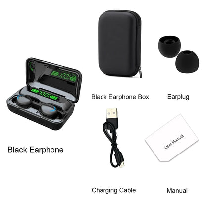 F9 Wireless Bluetooth Headphones Tws Waterproof Earbuds