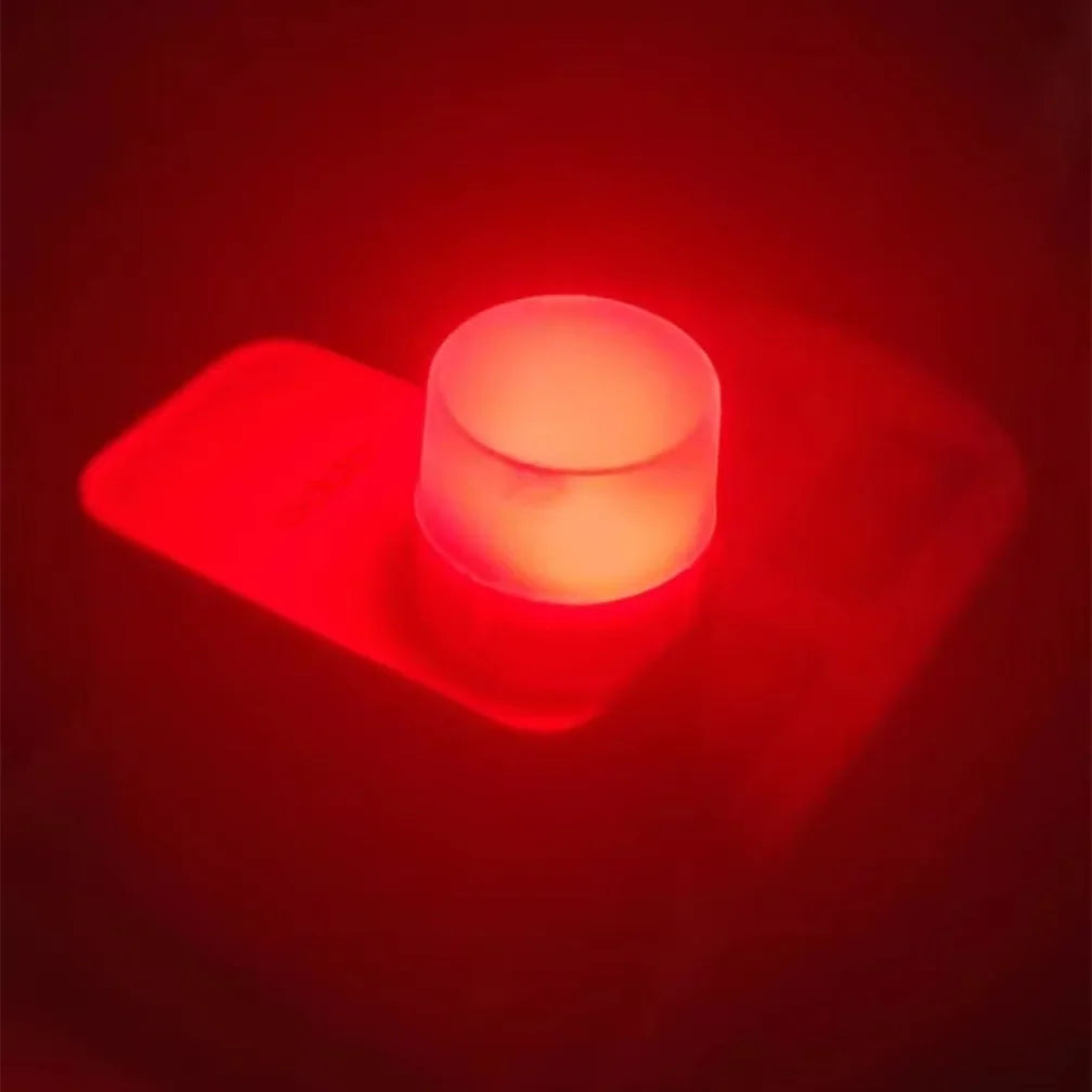 100-10PCS Portable Mini Night Lights Colorful USB Plug Lamp Power Bank Charging LED Book Light Round Reading Eye Protection Lamp