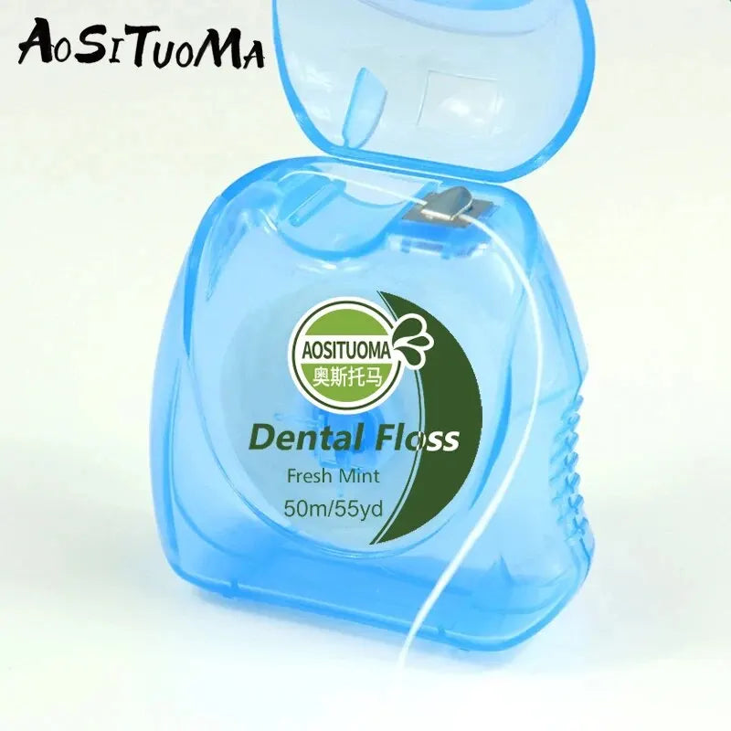 3pcs Ultraclean Mint Dental Floss Effective Plaque Removal,Teeth&amp;Gum Protection Shred Resistant ForThoroughly Clean InTight Area