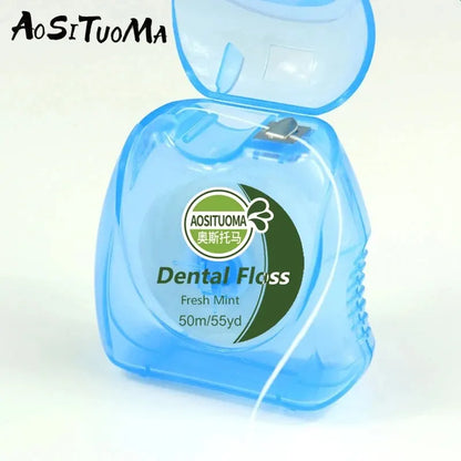 3pcs Ultraclean Mint Dental Floss Effective Plaque Removal,Teeth&amp;Gum Protection Shred Resistant ForThoroughly Clean InTight Area