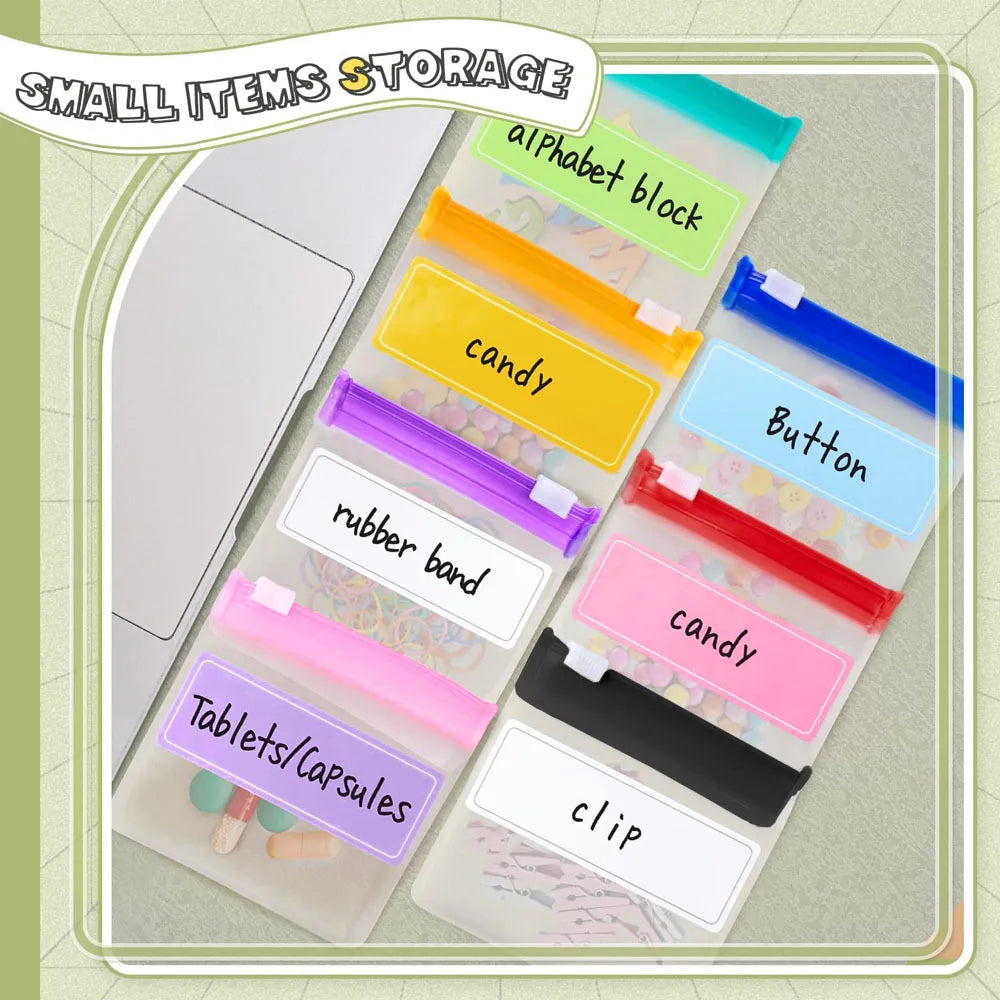 1/7/28PCS Pill Pouch Bags Zippered Pill Pouch Reusable Pill Bags Clear Eva Pill Bag Self Sealing Medicine Organizer Storage Bags