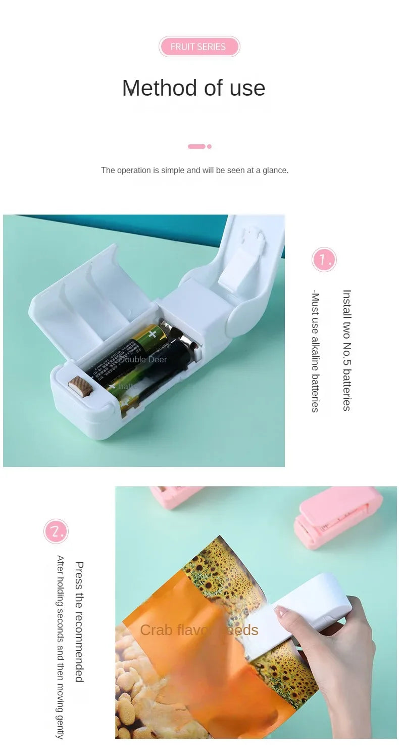 Mini Heat Bag Sealing Machine Package Sealer