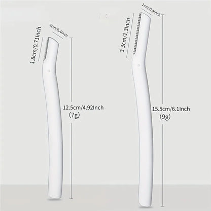 4pcs Eyebrow Razor, Face Razors For Women Facial Hair, Eyebrow Shaver, Dermaplaning Tool To Exfoliate And Refresh The Skin