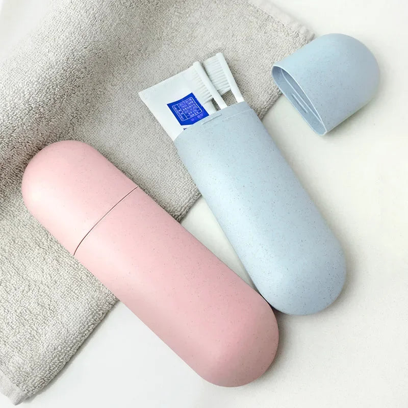 Portable Toothbrush Holder Travel Toothpaste