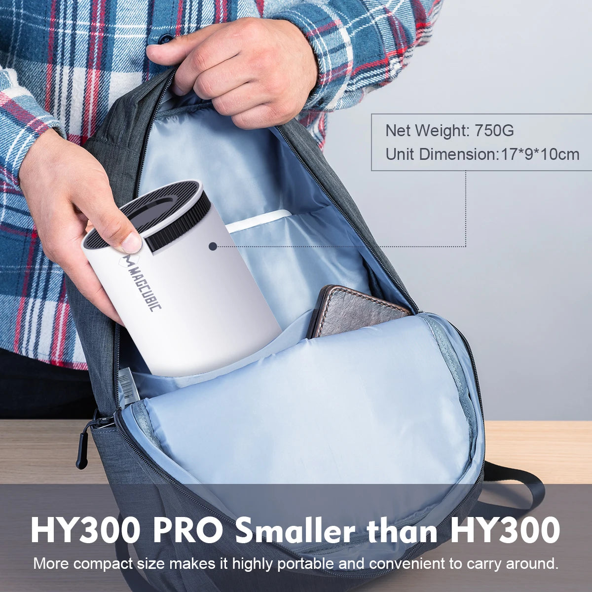 Magcubic Projector HY300 PRO 4K Android 11 Dual Wifi6