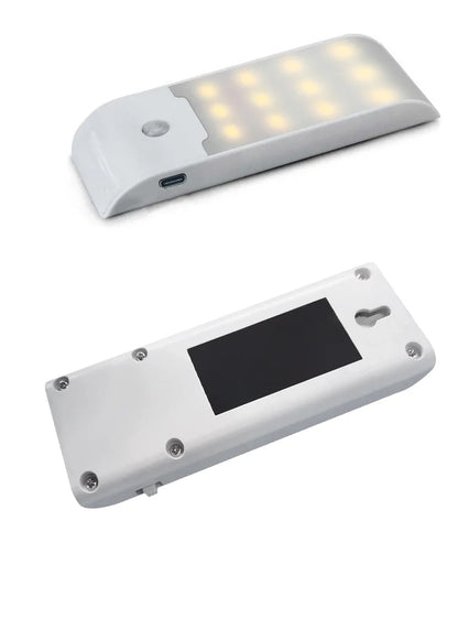 Motion Sensor LED Night Light Rechargeable Lamp Human Body Induction Cabinet Lamp Kitchen Wardrobe Stairs Emergency Lighting