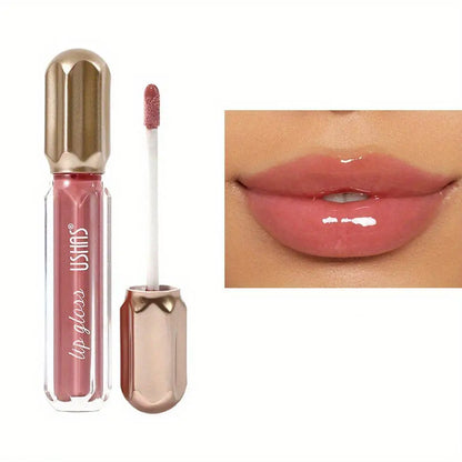 6 Color Mirror Pearl Lip Gloss Waterproof Long Lasting Moisturizing Liquid Lipstick Shimmery Glitter Lip Gloss Women Lip Makeup