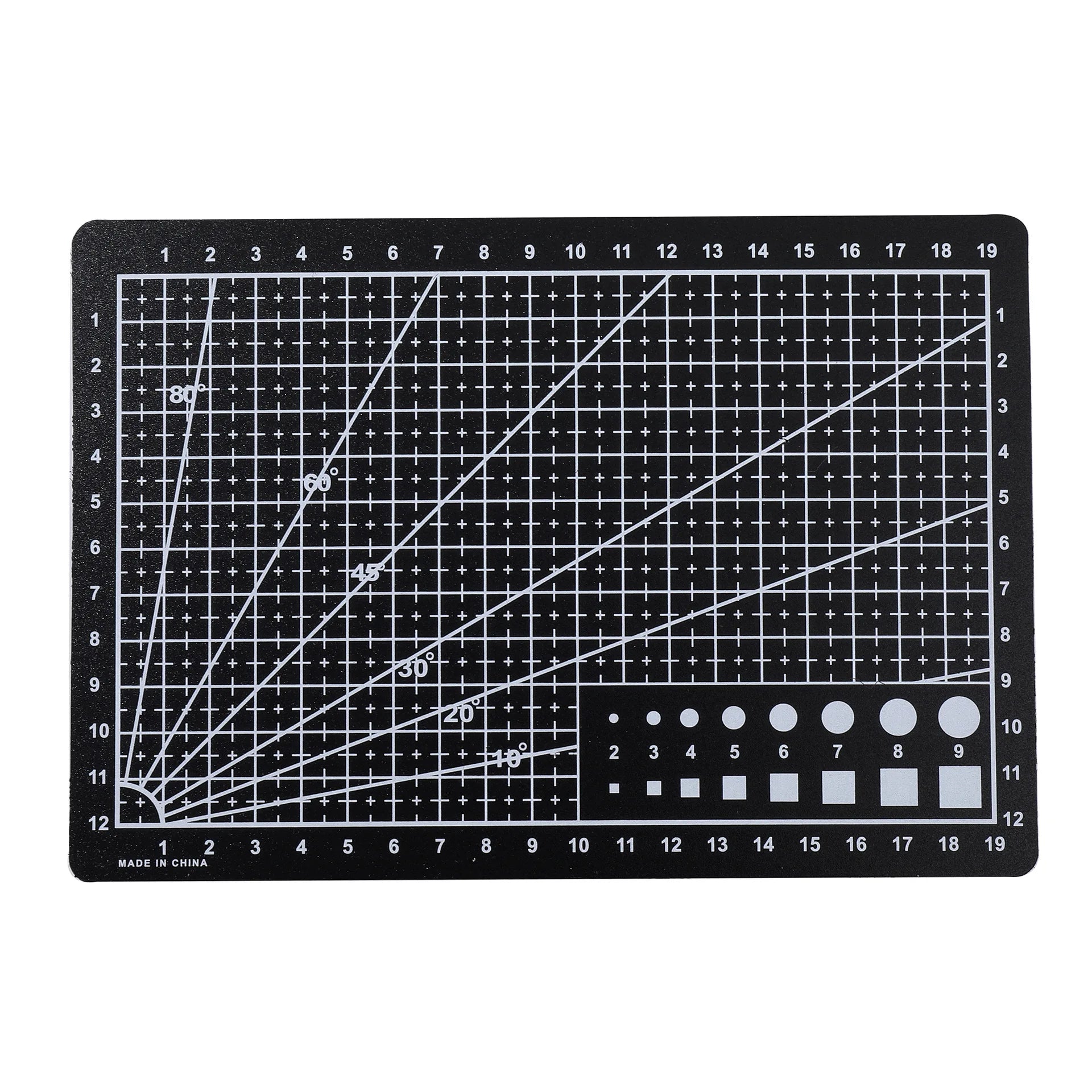 A3 PVC Cutting Mat Single Side Patchwork Cut Pad for Workbench Patchwork Sewing Manual DIY Knife Engraving Leather Cutting Board