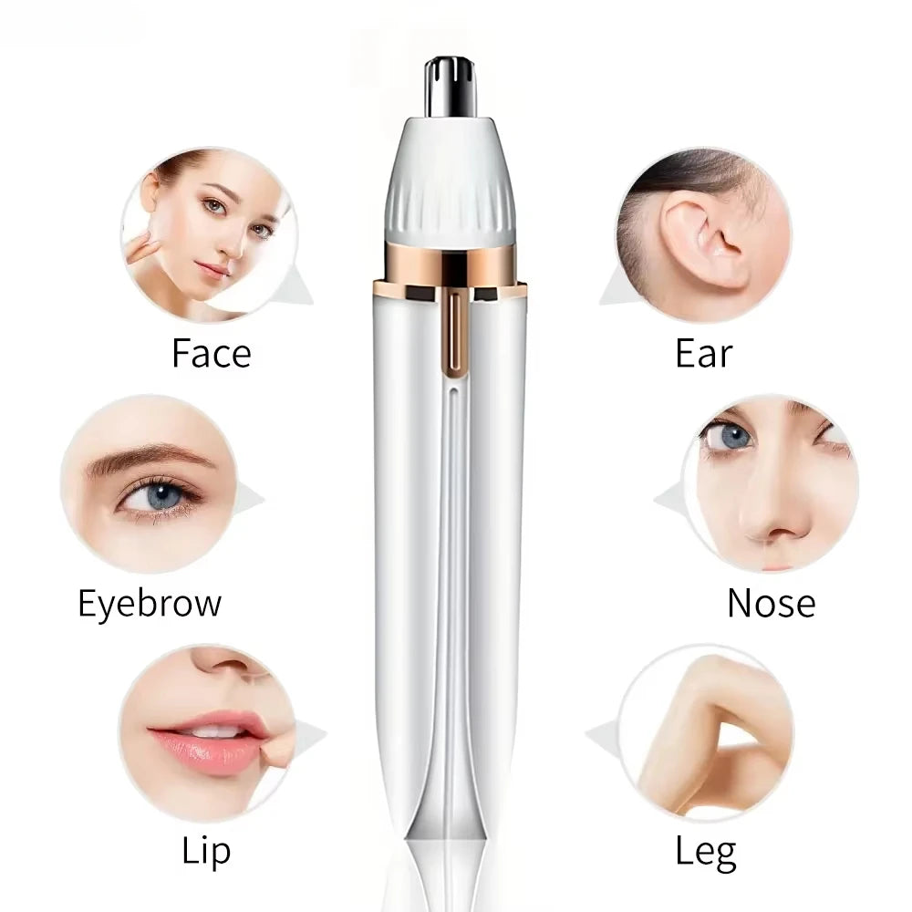 4 In 1 Electric Razor for Women Full Body Shaving Facial Epilator