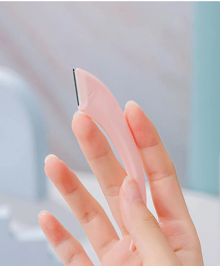 Eyebrow Trimming Knife Face Razor For Women Eyebrow Scissors