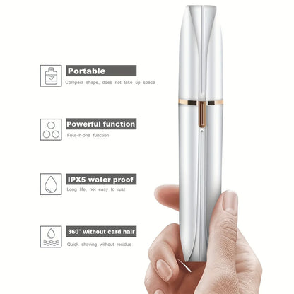 4 In 1 Electric Razor for Women Full Body Shaving Facial Epilator